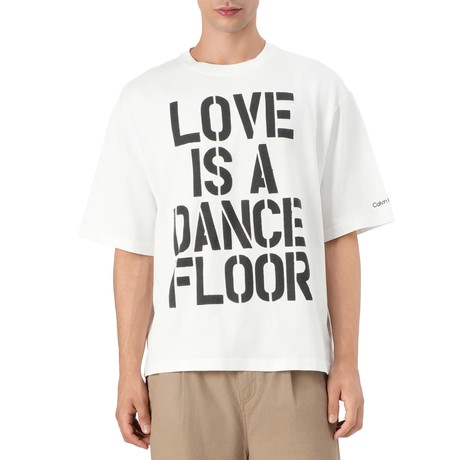 CALVIN KLEIN LV04RC086G - WHITE - T SHIRT