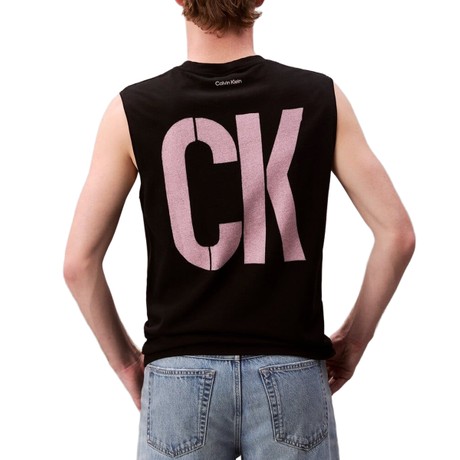 CALVIN KLEIN LV04RC089G - BLACK - TOPS AND TANK TOPS - Image 3