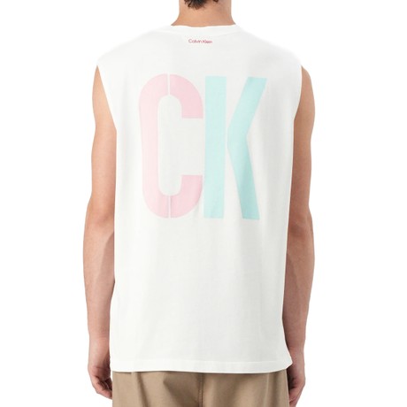 CALVIN KLEIN LV04RC089G - WHITE - TOPS AND TANK TOPS - Image 2