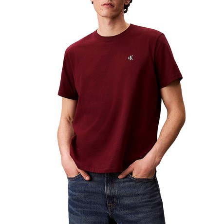 CALVIN KLEIN JEANS LV04RC275G - BORDEAUX - CAMISETA