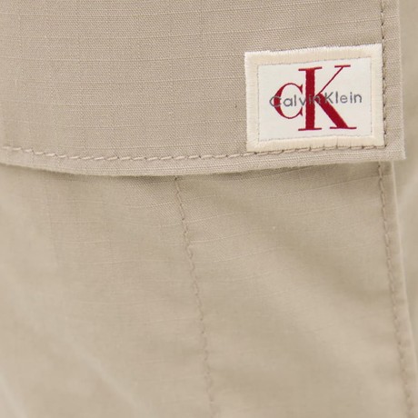 Pantaloni Calvin Klein Jeans vintage khaki &mdash; foto 3