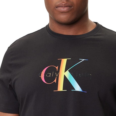 CALVIN KLEIN JEANS LV04RC800G - BLACK - MARŠKINĖLIAI - Image 3