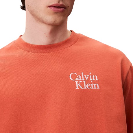 CALVIN KLEIN JEANS LV04RC808G - ORANGE - MARŠKINĖLIAI - Image 3