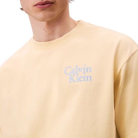 CALVIN KLEIN JEANS LV04RC808G - YELLOW - MARŠKINĖLIAI - Image 3