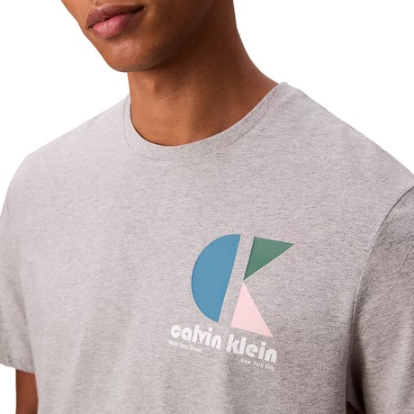 CALVIN KLEIN JEANS LV04RC827G - GREY - T SHIRT - Image 3