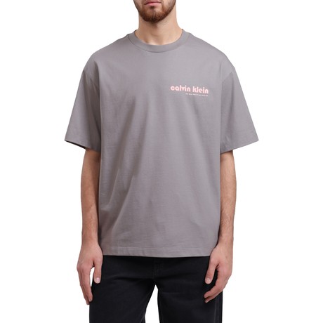 CALVIN KLEIN JEANS LV04RC829G - GREY - T SHIRT