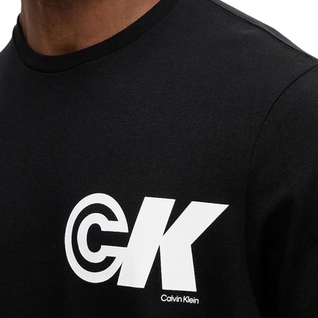 CALVIN KLEIN JEANS LV04RC835G - BLACK - T-SHIRT - Image 3