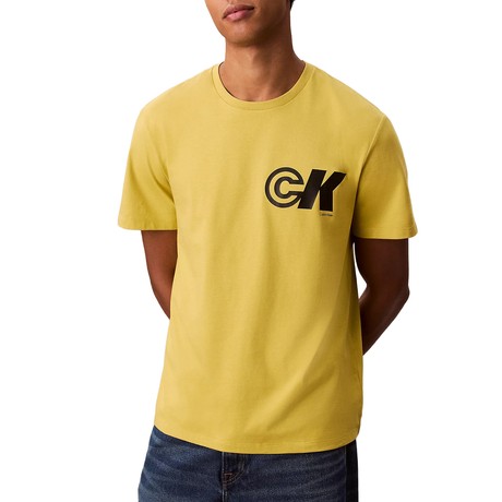 CALVIN KLEIN JEANS LV04RC835G - VERDE PISTACCHIO - T-SHIRT