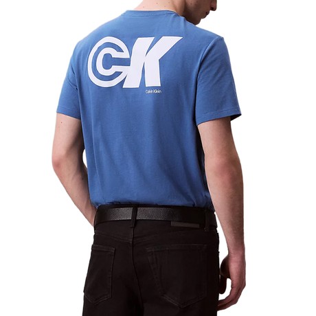 CALVIN KLEIN JEANS LV04RC835G - BLUE - T-SHIRT - Image 2