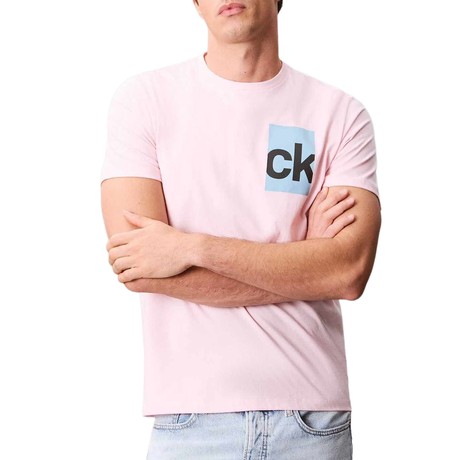 CALVIN KLEIN JEANS LV04RC847G - PINK - T SHIRT