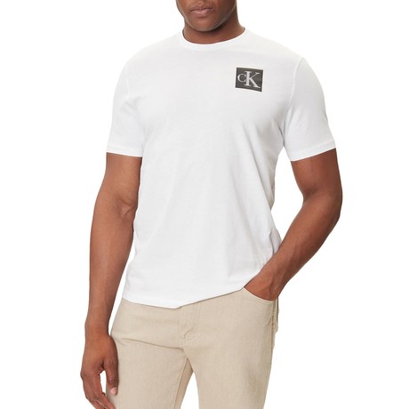 CALVIN KLEIN JEANS LV04RC859G - WHITE - T SHIRT
