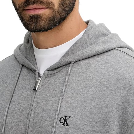 CALVIN KLEIN JEANS LV04RD240G - Med Grey Htr - SWEATSHIRT - Image 3