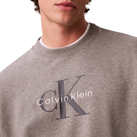 CALVIN KLEIN JEANS LV04RD242G - Med Grey Htr - FELPE - Image 3