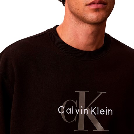 CALVIN KLEIN JEANS LV04RD242G - Black - SWEATSHIRTS - Image 3