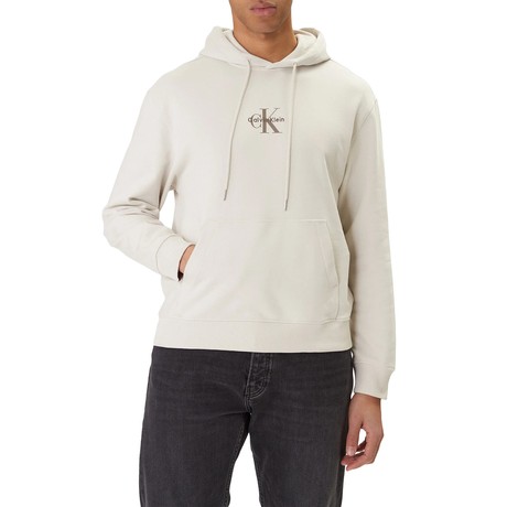 CALVIN KLEIN JEANS LV04RD243G - Chalk - PULÓVEREK