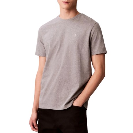 CALVIN KLEIN JEANS LV04RD254G - Med Grey Htr - T SHIRT