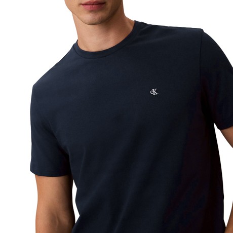 CALVIN KLEIN JEANS LV04RD254G - Maritime Blue - T SHIRT - Image 3
