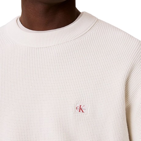 CALVIN KLEIN JEANS LV04RD313G - Tofu - MAGLIE - Image 3