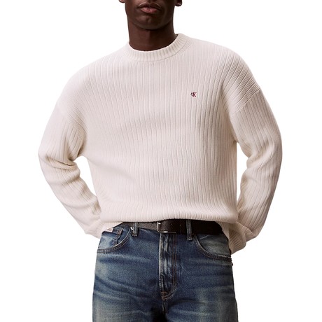 CALVIN KLEIN JEANS LV04RD314G - Tofu - JERSEYS
