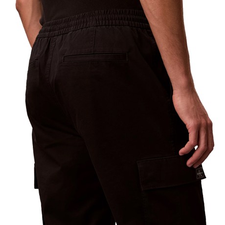 Pantaloni Calvin Klein Jeans black &mdash; poze 3