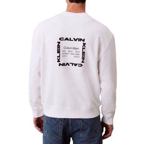 CALVIN KLEIN JEANS LV04RE254G - Bright White - SWEATSHIRTS - Image 2