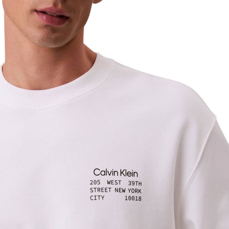 CALVIN KLEIN JEANS LV04RE254G - Bright White - SWEATSHIRTS - Image 3