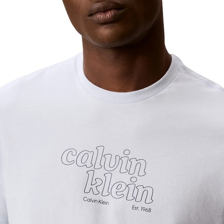 CALVIN KLEIN JEANS LV04RG807G - Bright White - CAMISETA - Image 3