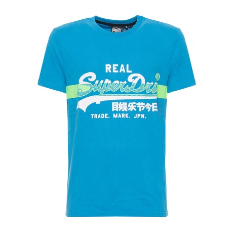 SUPERDRY M1010090A - Electric Blue - T SHIRT