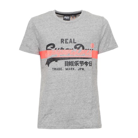 SUPERDRY M1010090A - Collective Dark Grey Grit - T SHIRT