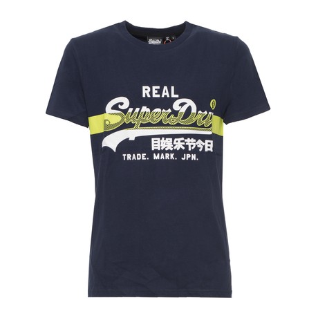 SUPERDRY M1010090A - Rich Navy - T SHIRT