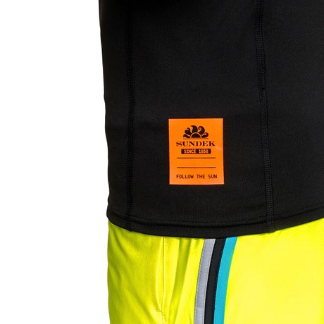 SUNDEK M287RSPY100 - BLACK 01 - MARŠKINĖLIAI - Image 3