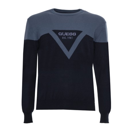 GUESS M2GR08 - BLUE COMBO BICOLOR - KOSZULKI