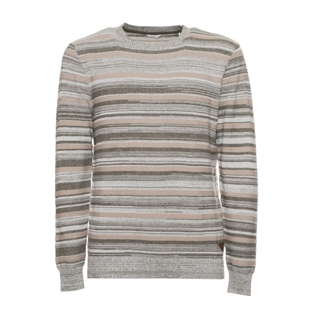 GUESS M2GR14 - KHAKI MOULINE STRIPE - JERSEYS