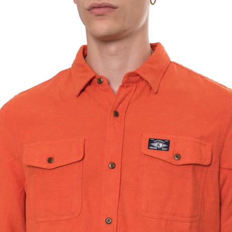 SUPERDRY M4010480A - Spiced Orange - KOŠILE - Image 3