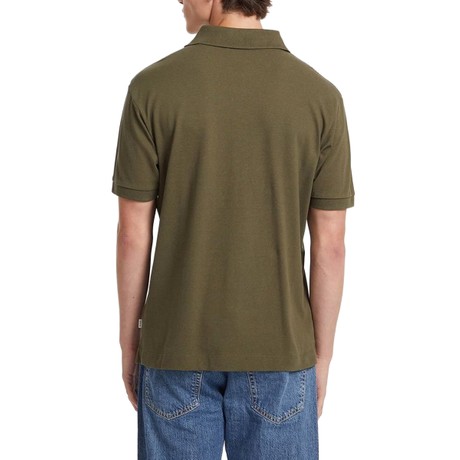 Tricouri Polo Guess Jeans olive light green &mdash; poze 2