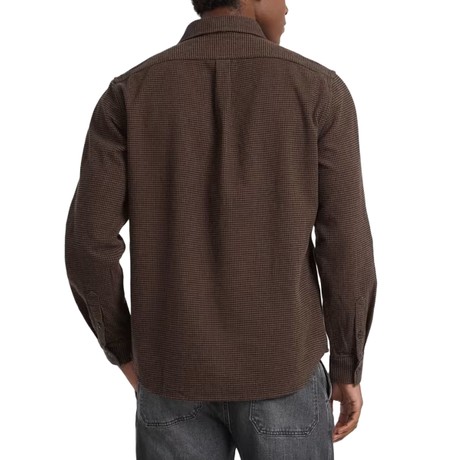 Marškinėliai Guess Jeans dark luxe brown houn &mdash; fot 2