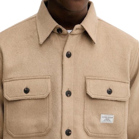Camisas Guess Jeans oatmeal heather &mdash; foto 2