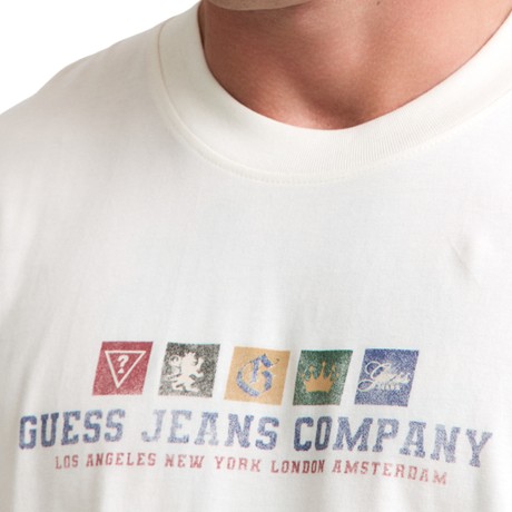 T-shirt Guess Jeans pristine white &mdash; pictures 3