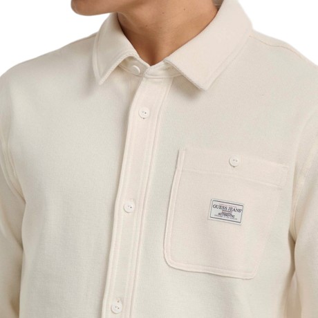 Camicie Guess Jeans pristine white &mdash; foto 3