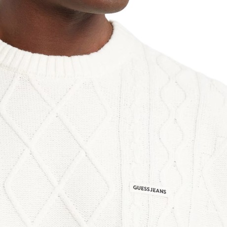 Свитера Guess Jeans warm white &mdash; фотографии 3