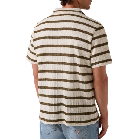 GUESS M5GP25 - ARMY OLIVE STRIPE MU - CAMICIE - Image 2