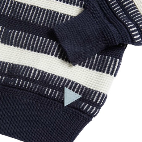 GUESS M5GR06 - SMART BLUE SALT WHIT           - СВИТЕРА - Image 3