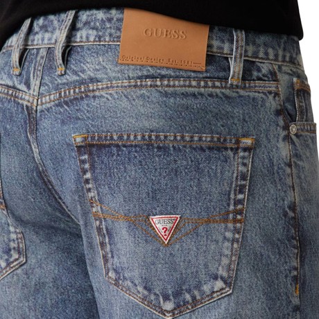 Jeansy Guess blue genesis clean &mdash; zdjęcia 2