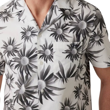 GUESS M5PH88 - BIG DAISY FLOWER BLK           - РУБАШКИ - Image 3