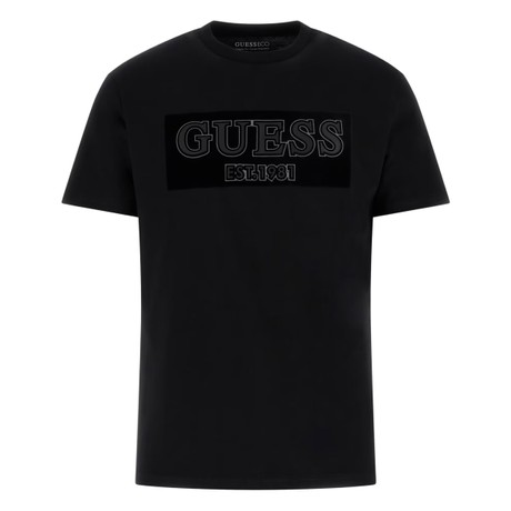 Tricou Guess jet black a996 &mdash; poze 3