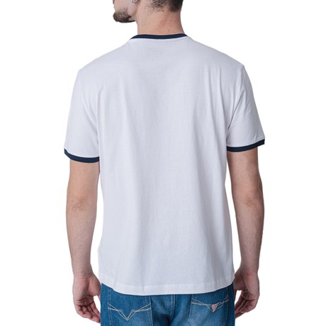 Póló Guess Jeans pure white blu &mdash; fot 2