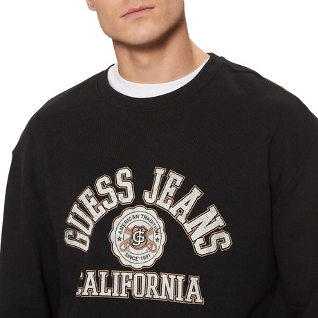 Sudaderas Guess Jeans jet black a996 &mdash; foto 3