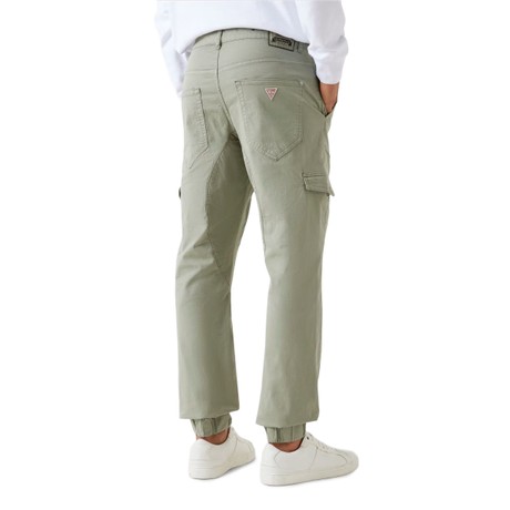 Kalhoty Guess mossy green &mdash; fot 2
