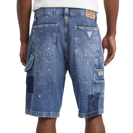 Bermuda E Shorts Guess go cross hatch splat &mdash; foto 2