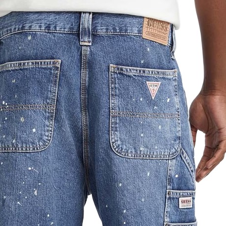 Bermuda E Shorts Guess go cross hatch splat &mdash; foto 3